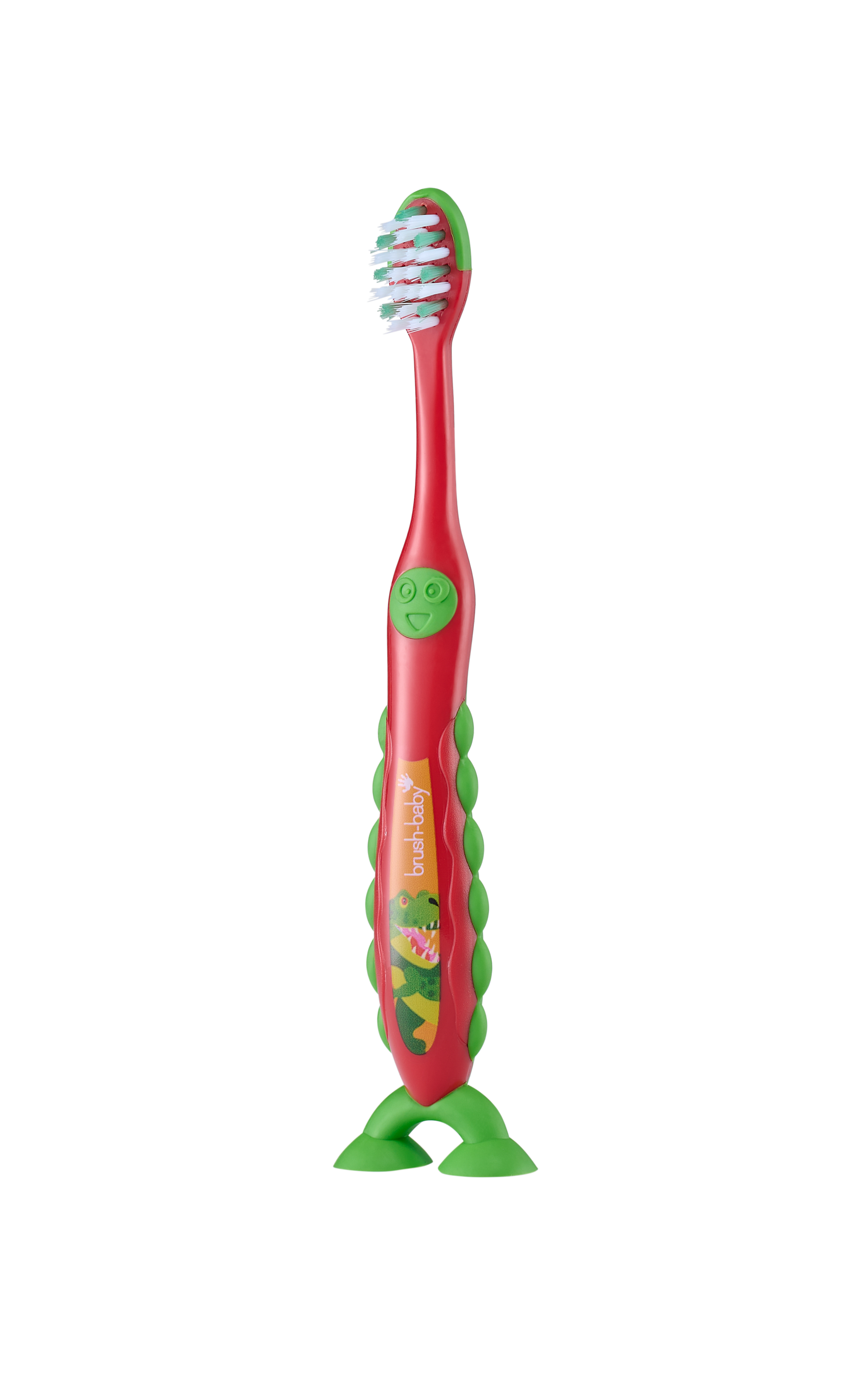 Brush Baby - Щетка зубная детская (3 - 6 лет) FlossBrush (динозавр)