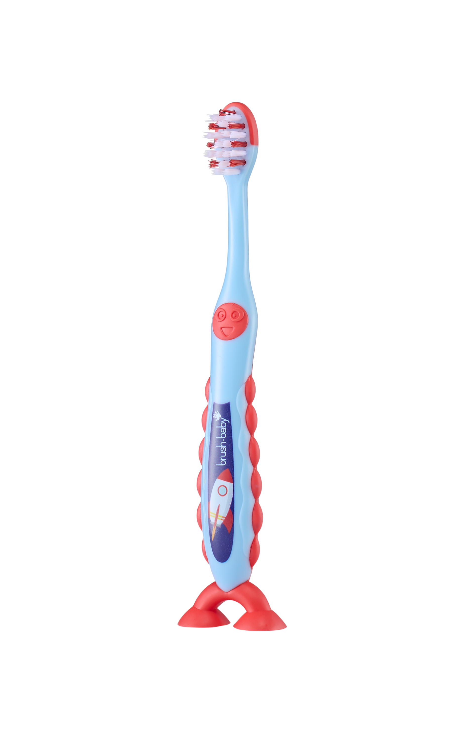 Brush Baby - Щетка зубная детская (3 - 6 лет) FlossBrush (ракета)