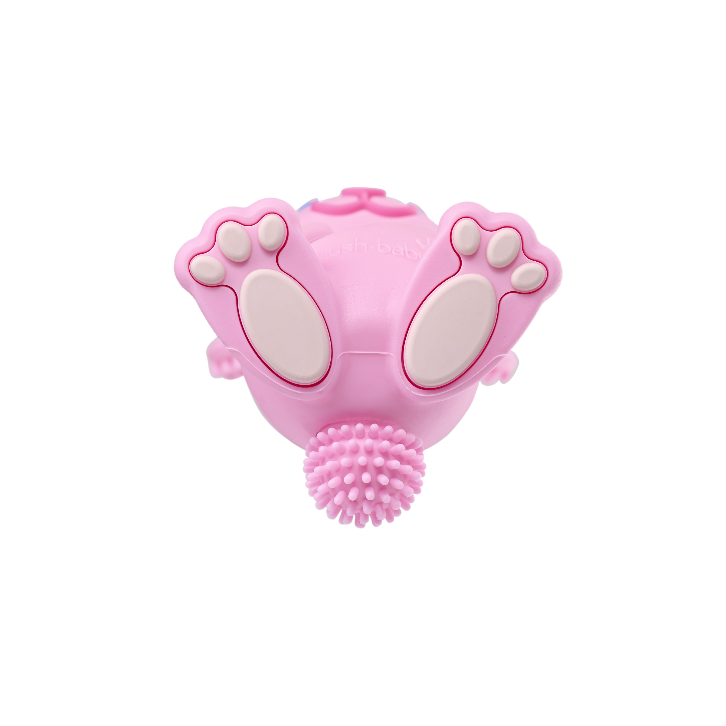 Brush Baby- Прорезыватели для ухода за полостью рта для детей до 3-х лет ( цвет Роза)