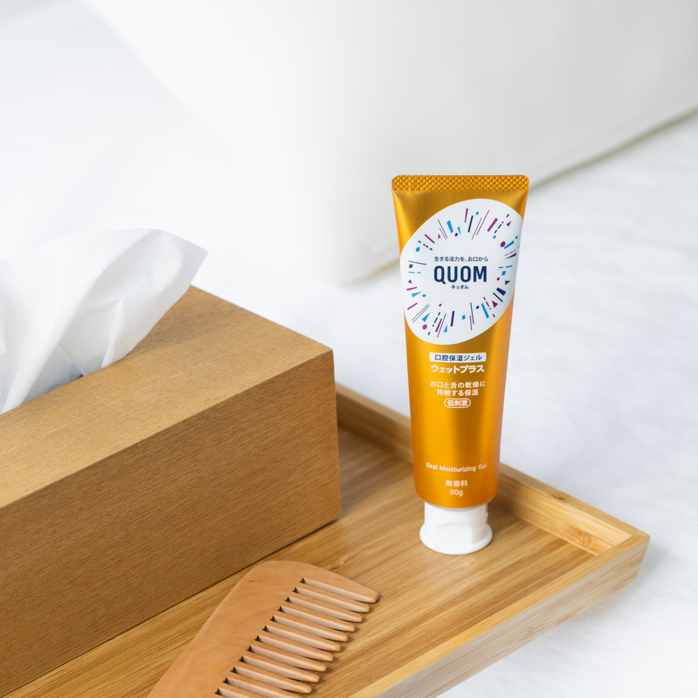 Средства гигиены полости рта для взрослых: увлажняющий гель т.м. QUOM, 80 гр.