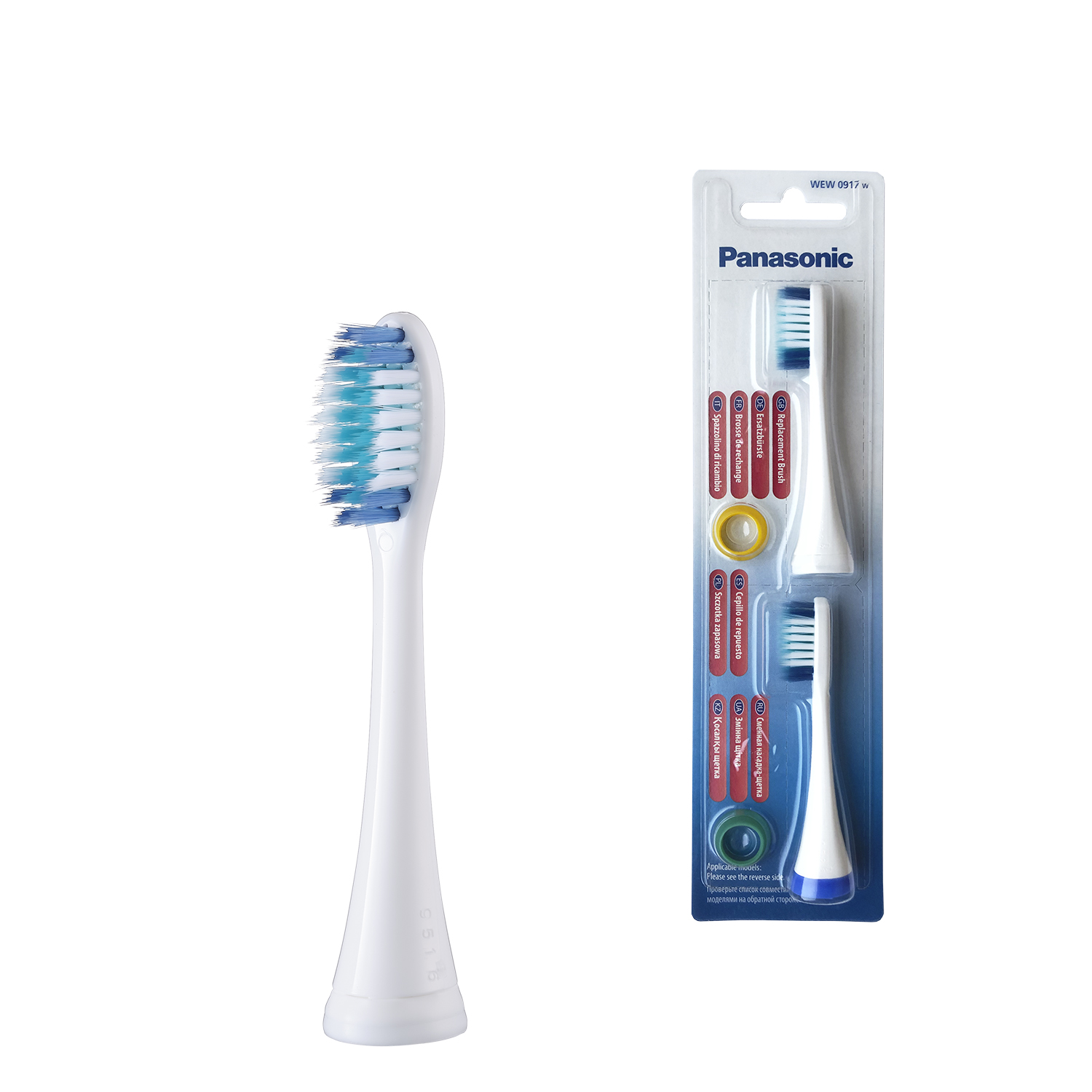 WEW0917W803 Насадка для звуковой зубной щетки EW-DC12-W520 PANASONIC