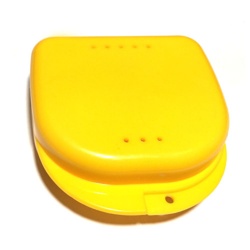 Plastic Box – Бокс пластиковый, 82*85*29 мм (желтый)