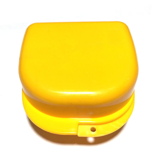 Plastic Box– Бокс пластиковый, 78*83*45 мм (желтый)