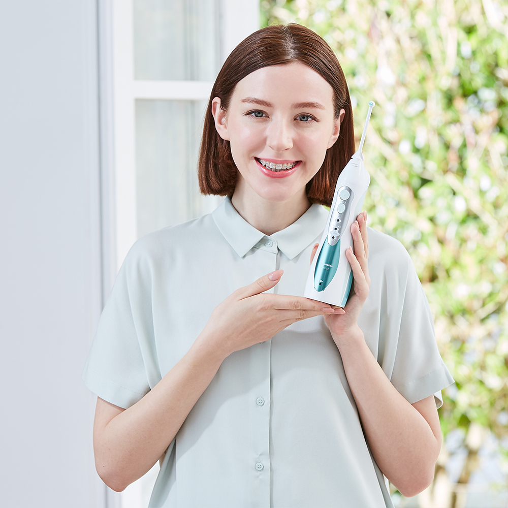 EW1313G321 PANASONIC - Ирригатор полости рта + Подарок! Средство для очистки ирригатора