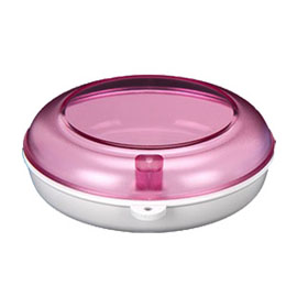 Plastic Box Circle бокс для хранения ортодонтических конструкций (пурпурный)