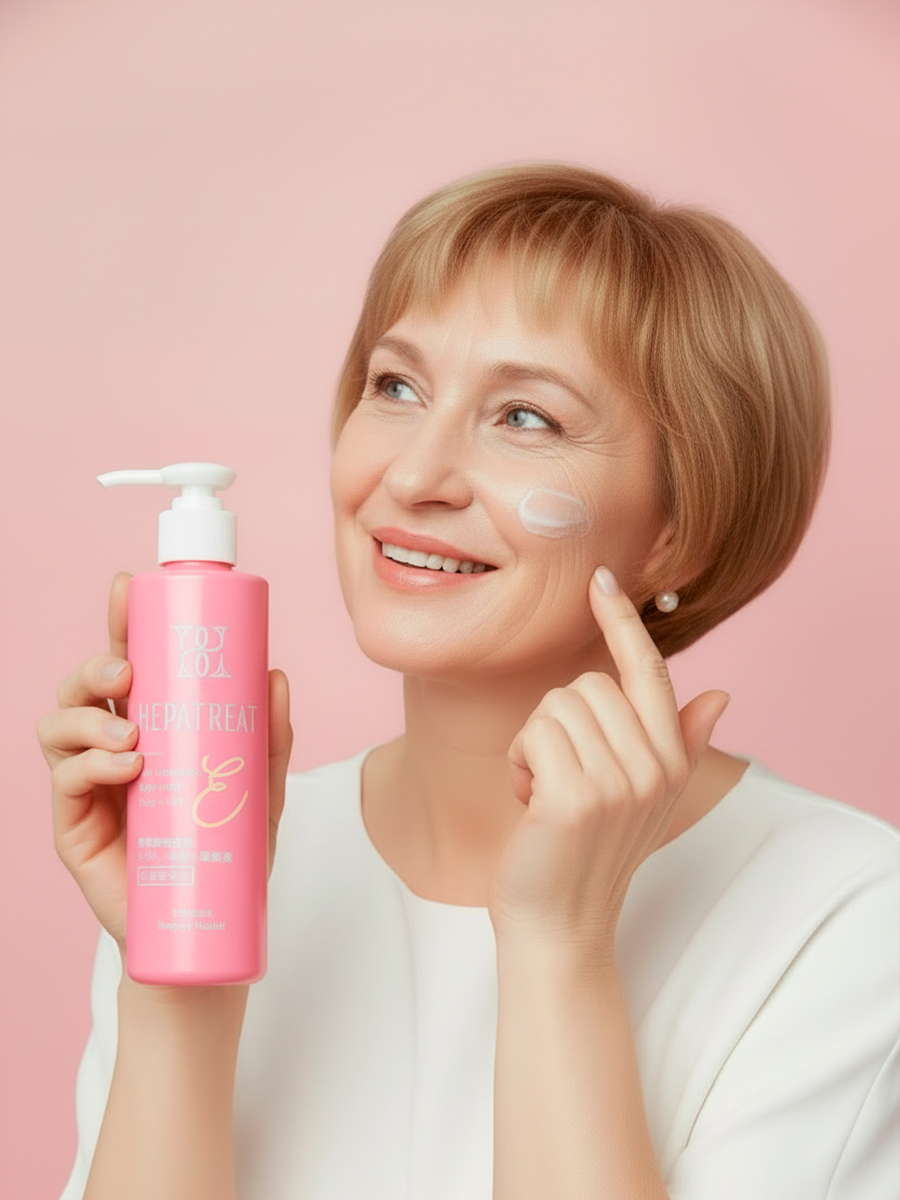 HEPATREAT Milky Lotion— крем для кожи,  ТМ ZETTOС. Эмульсия для лица и тела  230 г