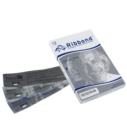 REASTU Ribbond THM Ultra 2, 3, 4 мм набор лент для для шинирования (3 ленты по 22 см.), без ножниц