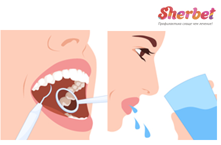 Инструкция по применению индикатора зубного налёта Sherbet