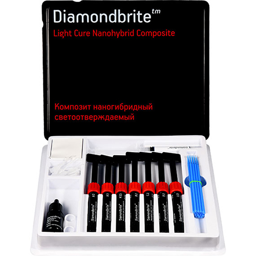 Diamondbrite Nanohybrid Light Cure Composite набор наногибридный светоотверждаемый