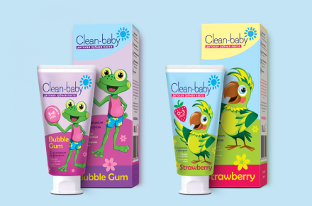 Детские зубные пасты Clean-baby Детские зубные пасты Clean-baby