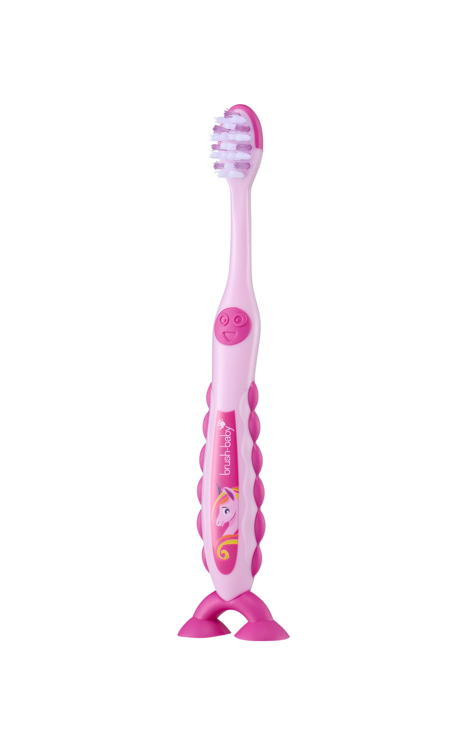 Brush Baby - Щетка зубная детская (3 - 6 лет) FlossBrush (единорог)